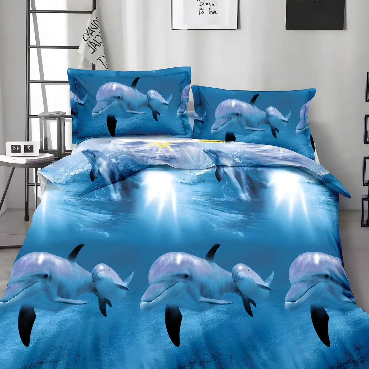 Lenjerie 3D - bumbac satinat